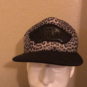 Vans Leopard Trucker Cap Hat